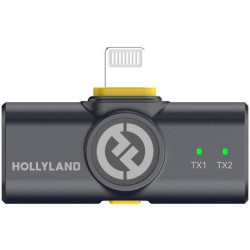 Microfon cu buclă fara fir Hollyland Lark M2 Lightning (Shine Charcoal) Thumb