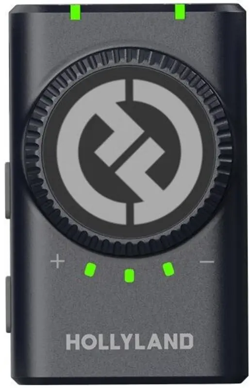 Microfon cu buclă fara fir Hollyland Lark M2 Mini Combo (Shine Charcoal)