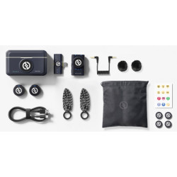 Microfon cu buclă fara fir Hollyland Lark M2 Mini Combo (Shine Charcoal) Thumb