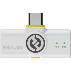 Беспроводной петличный микрофон Hollyland Lark M2 USB-C (Ivory White) Thumb