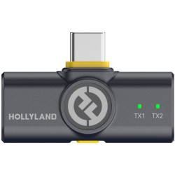 Microfon cu buclă fara fir Hollyland Lark M2 USB-C (Shine Charcoal) Thumb