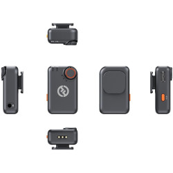 Microfon cu buclă fara fir Hollyland Lark M2S Combo (Space Gray) Thumb