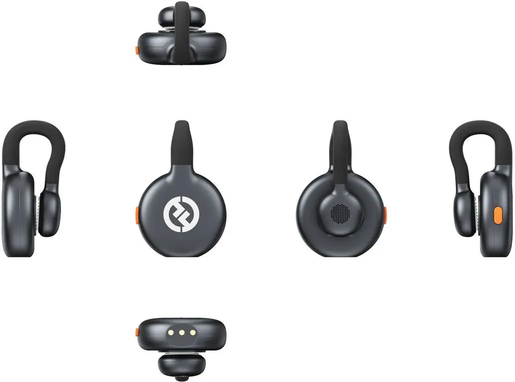 Microfon cu buclă fara fir Hollyland Lark M2S Combo (Space Gray) - 3