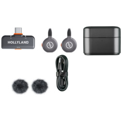 Беспроводной петличный микрофон Hollyland Lark M2S Duo (Space Gray) Thumb