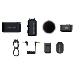 Microfon cu buclă fara fir Hollyland Lark Max 2 Solo (Black) Thumb