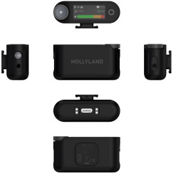 Microfon cu buclă fara fir Hollyland Lark Max 2 Ultimate Combo (Black) Thumb