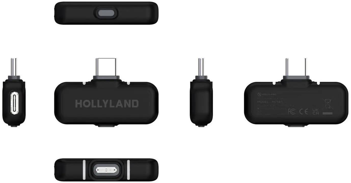 Microfon cu buclă fara fir Hollyland Lark Max 2 Ultimate Combo (Black)