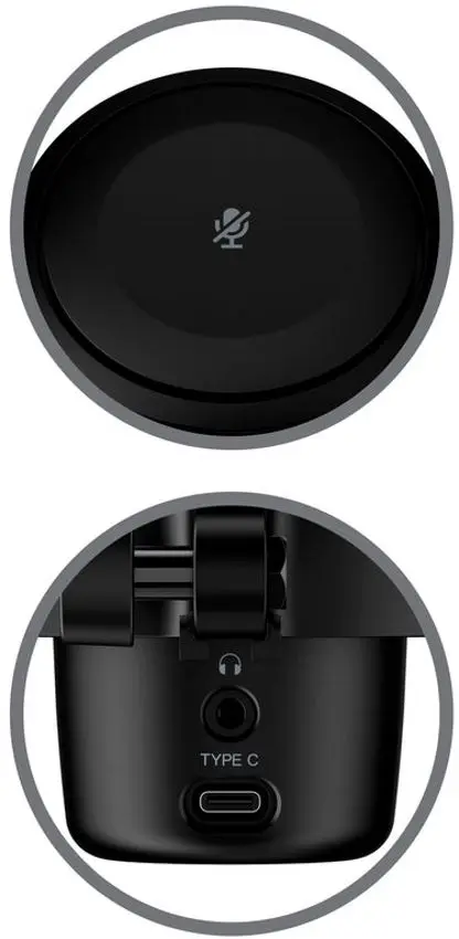 Microfon HyperX DuoCast (Black)