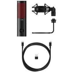 Microfon HyperX QuadCast 2 (Black/Red) Thumb