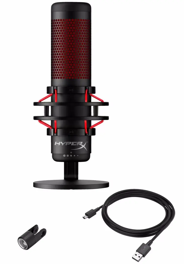 Микрофон HyperX QuadCast 2 S (Black/Red)