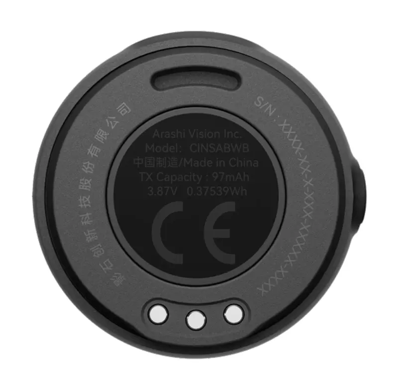 Беспроводной петличный микрофон Insta360 Mic Air 1 TX + 1 RX (Black) - 6