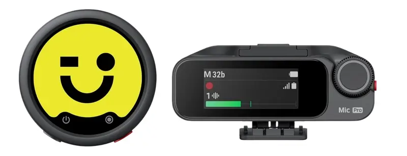 Microfon cu buclă fara fir Insta360 Mic Pro 1 TX + 1 RX (Black) - 2