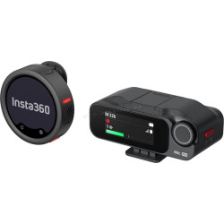 Microfon cu buclă fara fir Insta360 Mic Pro 1 TX + 1 RX (Black)