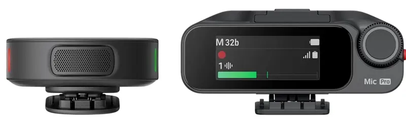 Microfon cu buclă fara fir Insta360 Mic Pro 1 TX + 1 RX (Black) - 4