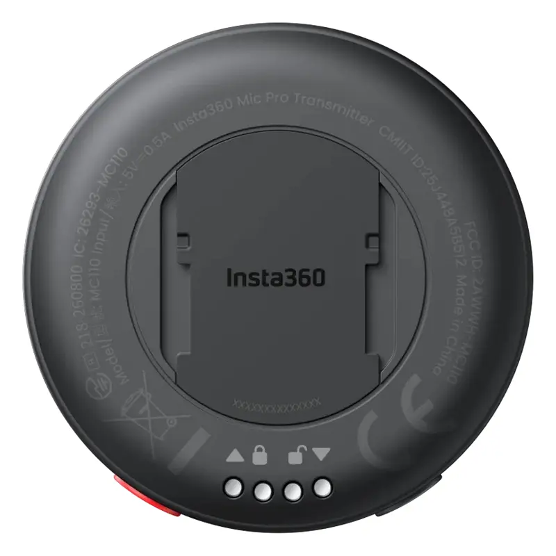 Microfon cu buclă fara fir Insta360 Mic Pro 1 TX + 1 RX (Black) - 9
