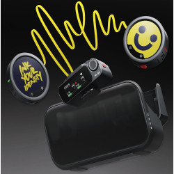 Microfon cu buclă fara fir Insta360 Mic Pro 2 TX + 1 RX (Black/Yellow) Thumb