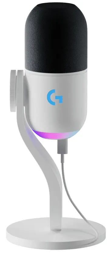 Microfon de masa Logitech Yeti GX (White)