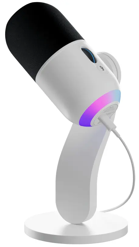 Microfon de masa Logitech Yeti GX (White)