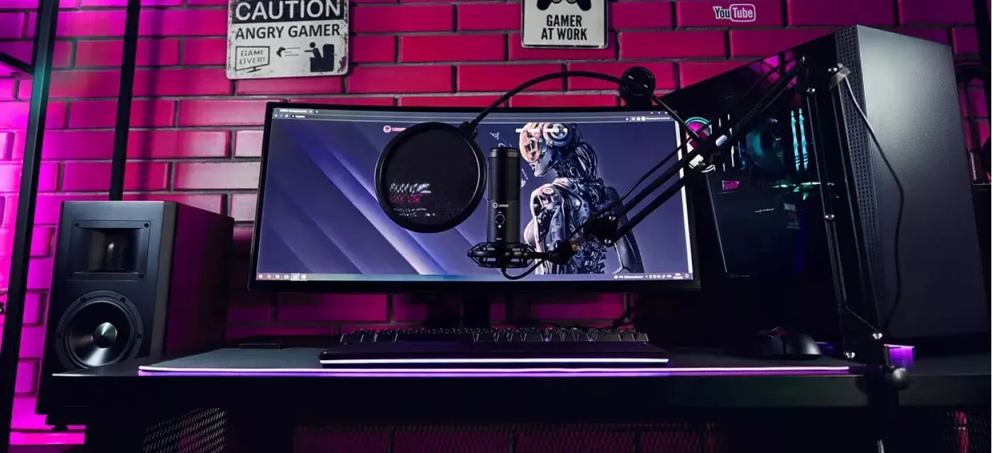 Microfon Lorgar Voicer 931 (Black)