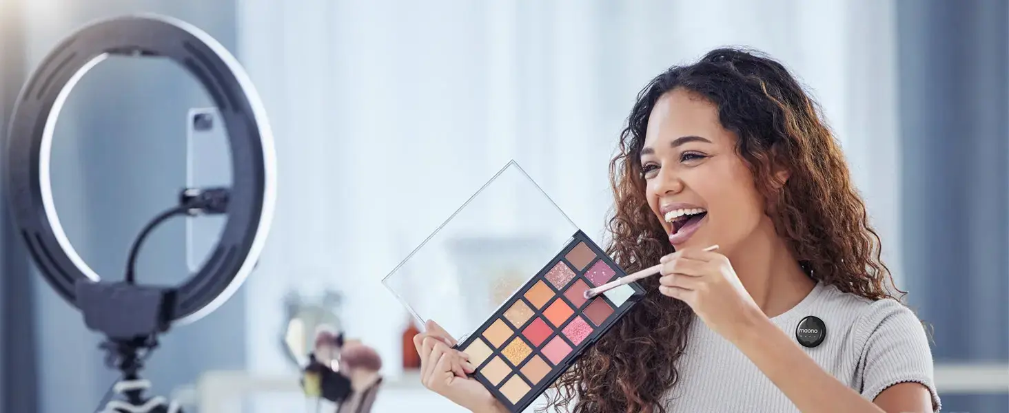 Беспроводной петличный микрофон Maono WM650PC2 (Black)