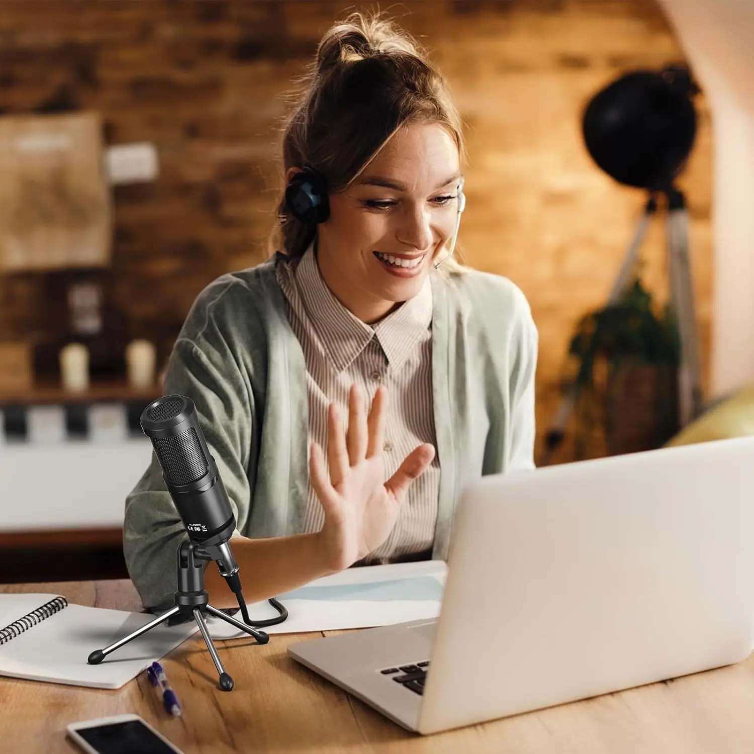 Microfon Maono AU-PM360TR (Black)