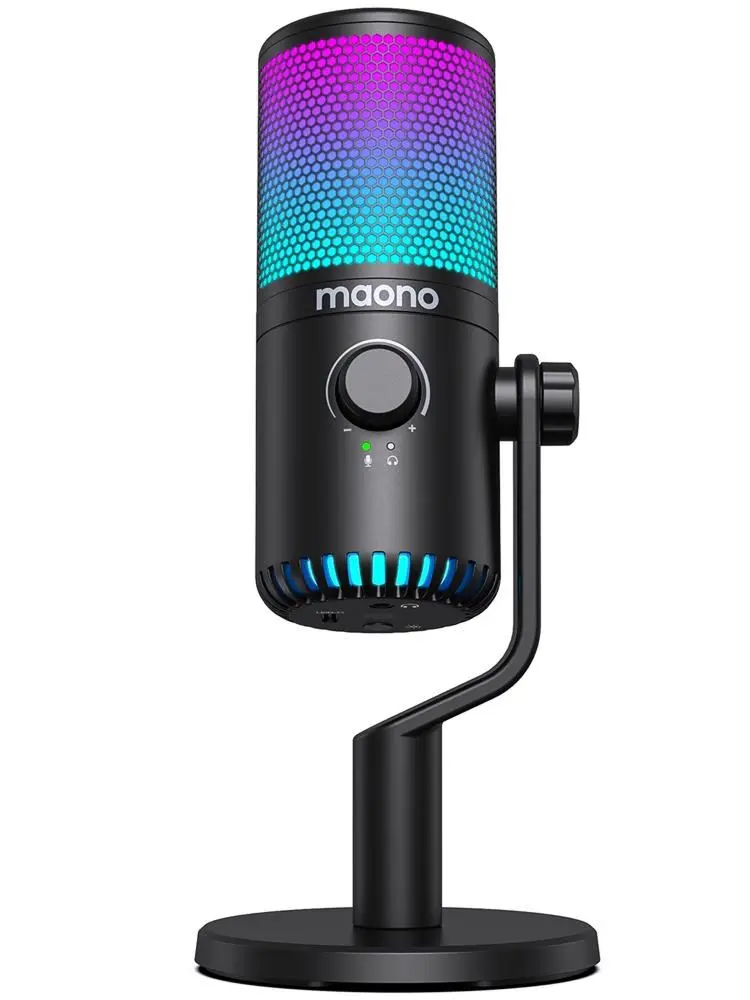 Настольный микрофон Maono DM30 RGB (Black) - 2