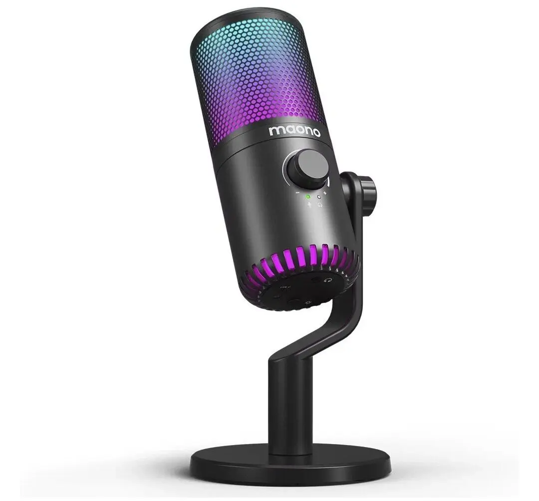 Настольный микрофон Maono DM30 RGB (Black) - 3