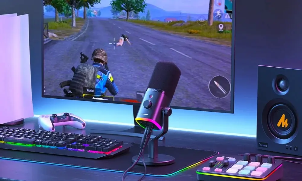 Microfon de masa Maono PD100X (Black)