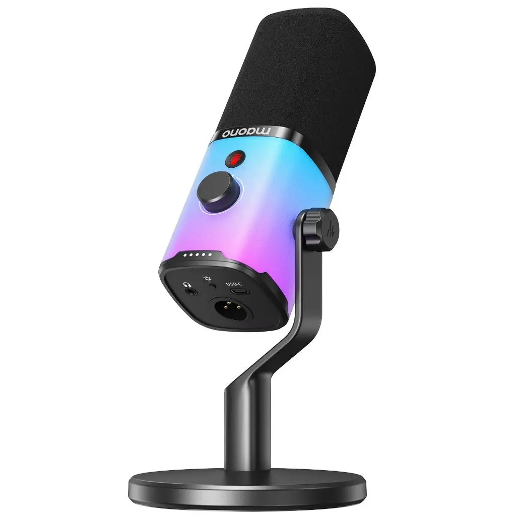 Microfon de masa Maono PD100X RGB (Black) - 3