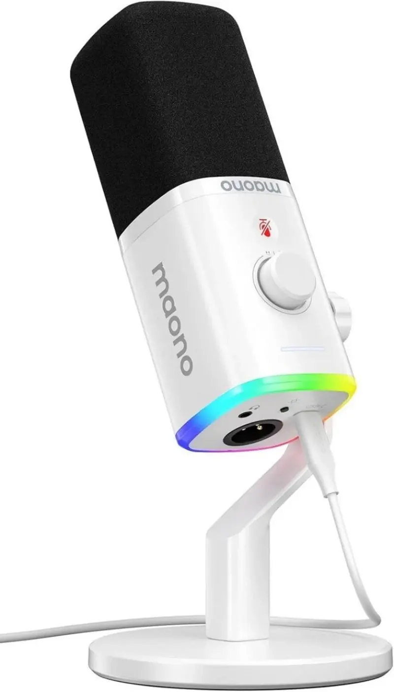 Microfon de masa Maono PD100X (White)