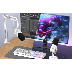 Microfon de masa Maono PD100X (White) Thumb