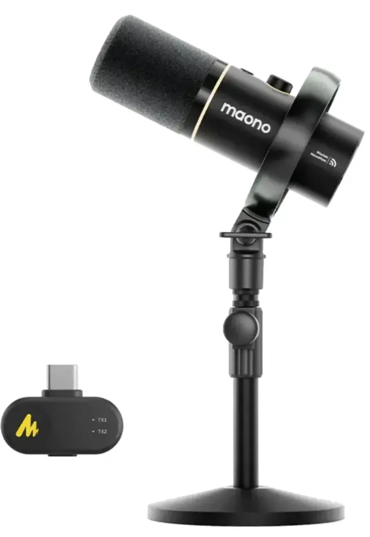 Microfon de masa Maono PD200WT (Black)