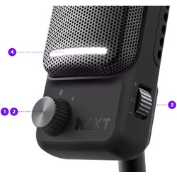 Microfon de masa NZXT Capsule Elite (Matte Black) Thumb