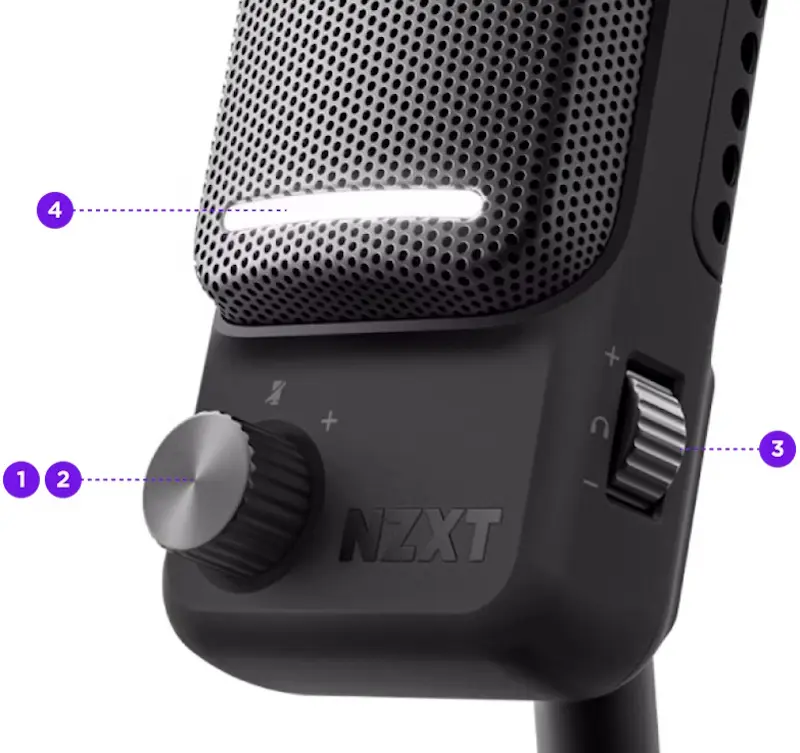 Microfon de masa NZXT Capsule Elite (Matte Black)