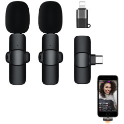 Беспроводной микрофон K9 Mini 14 (Black) Thumb