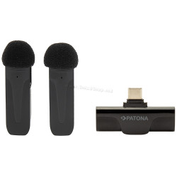 Беспроводной петличный микрофон Patona Premium 9874 (Black)