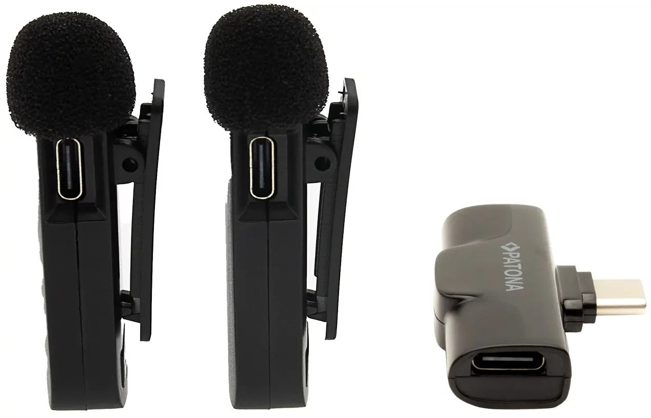 Беспроводной петличный микрофон Patona Premium 9874 (Black) - 4