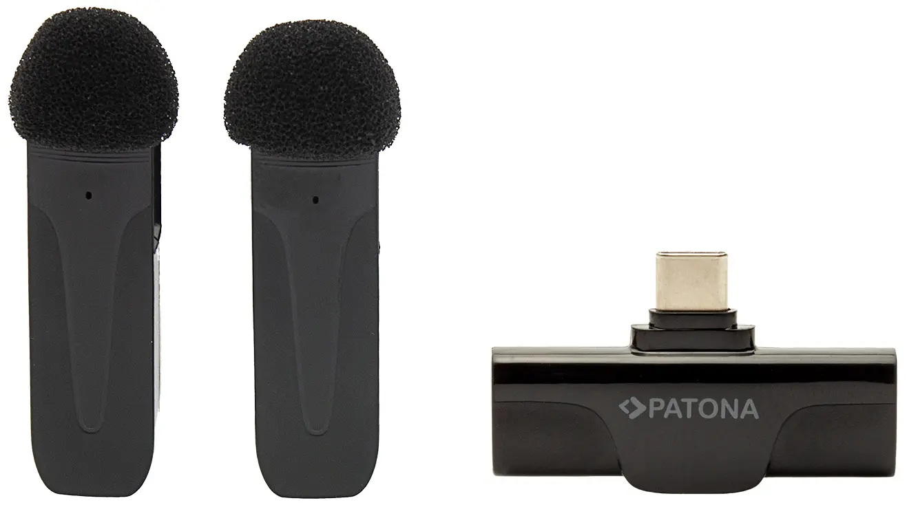 Беспроводной петличный микрофон Patona Premium 9874 (Black)