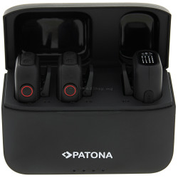 Беспроводной петличный микрофон Patona Premium 9877 (Black)