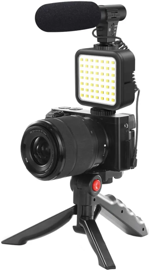 Kit vlogger 4in1 Platinet 45596 (Black) - 2