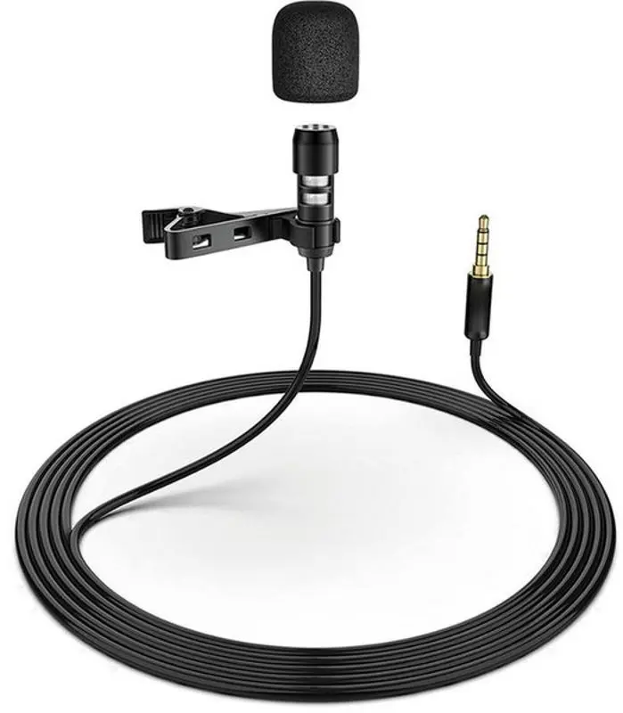 Microfon Platinet Lavalier Clip (Black)