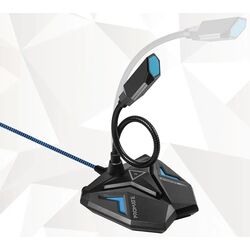 Microfon Promate Streamer (Black/Blue) Thumb