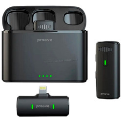 Microfon cu buclă fara fir Proove Demo Lightning (Black)