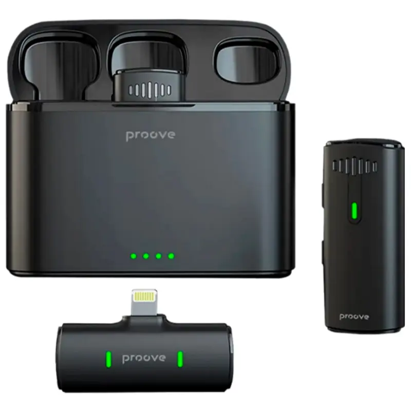 Microfon cu buclă fara fir Proove Demo Lightning (Black)