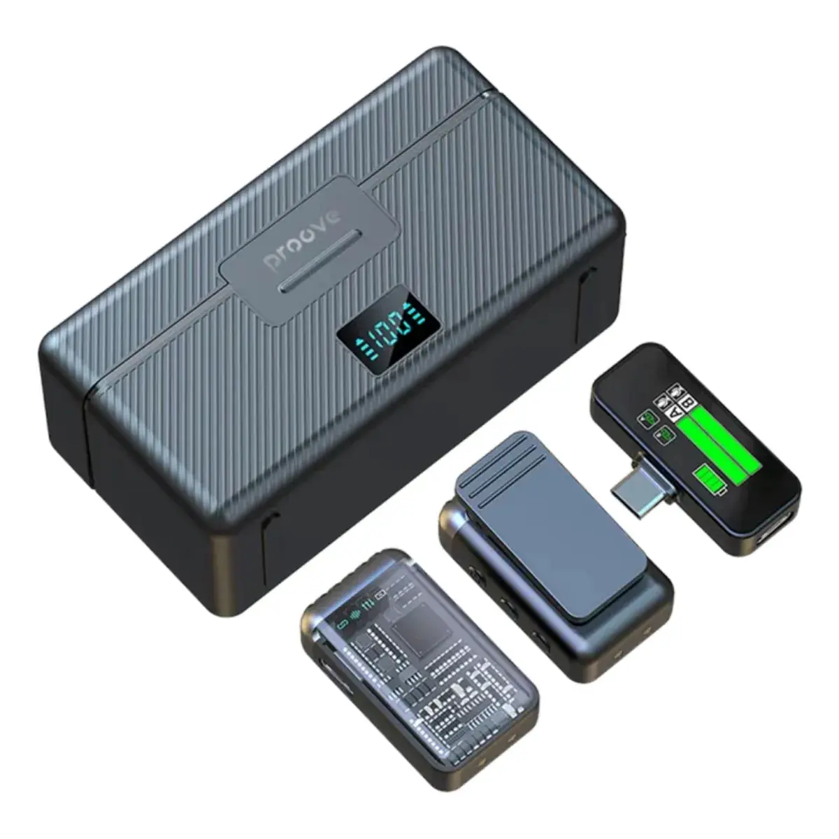 Microfon cu buclă fara fir Proove Ripple (Black) - 4