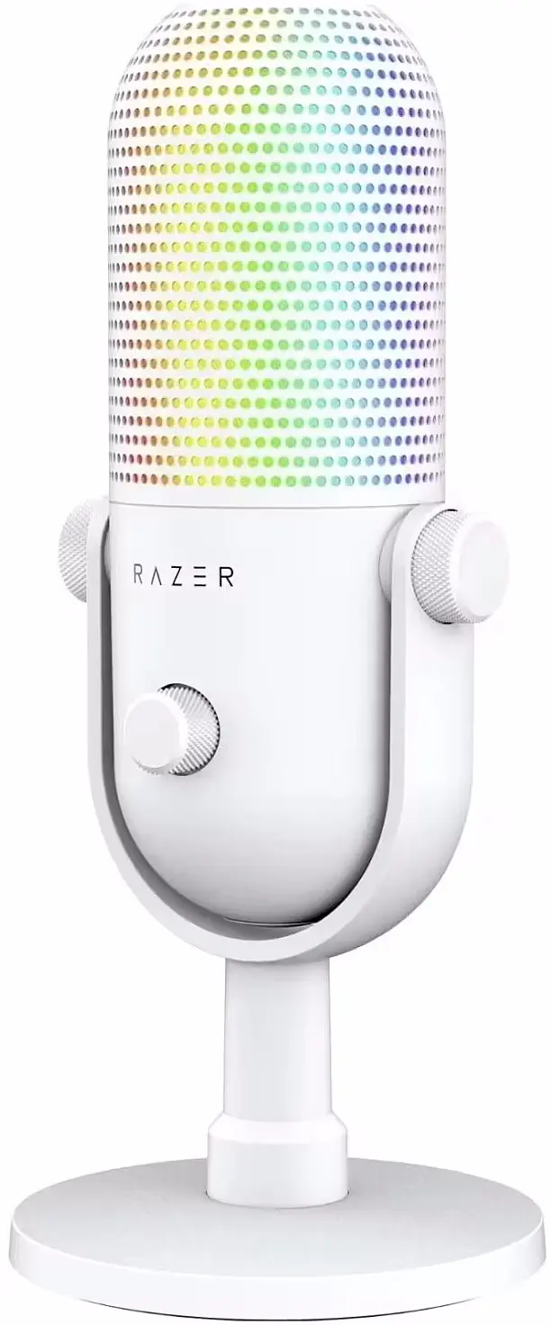 Microfon de masa Razer Seiren V3 Chroma (White) - 2