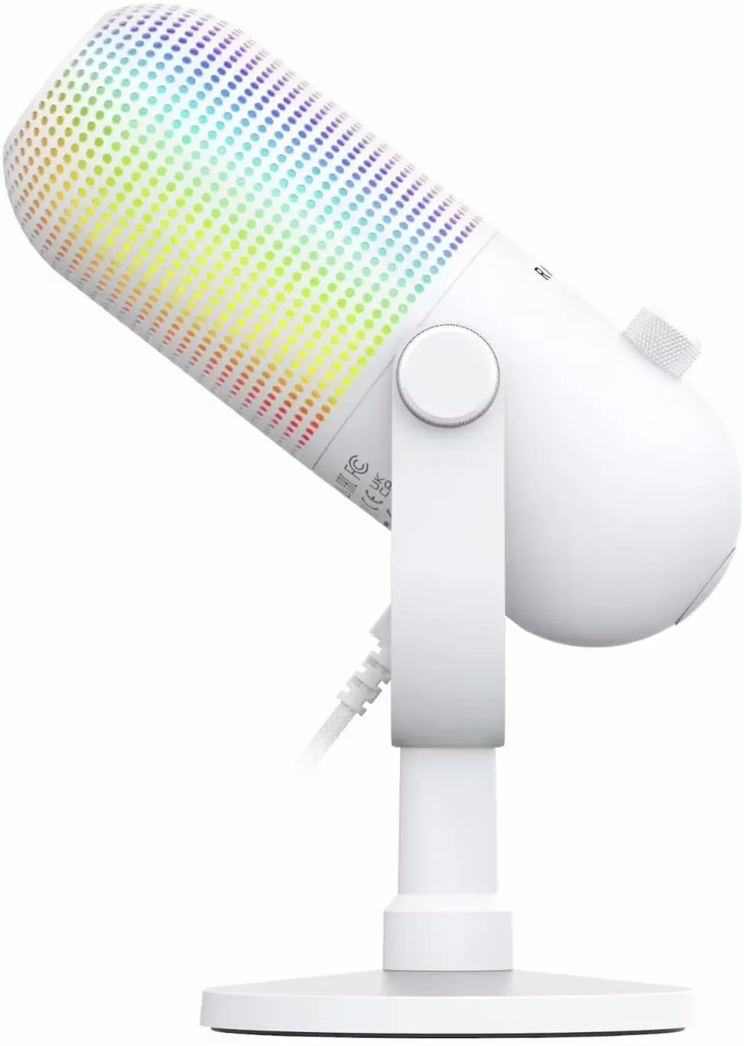 Microfon de masa Razer Seiren V3 Chroma (White) - 5