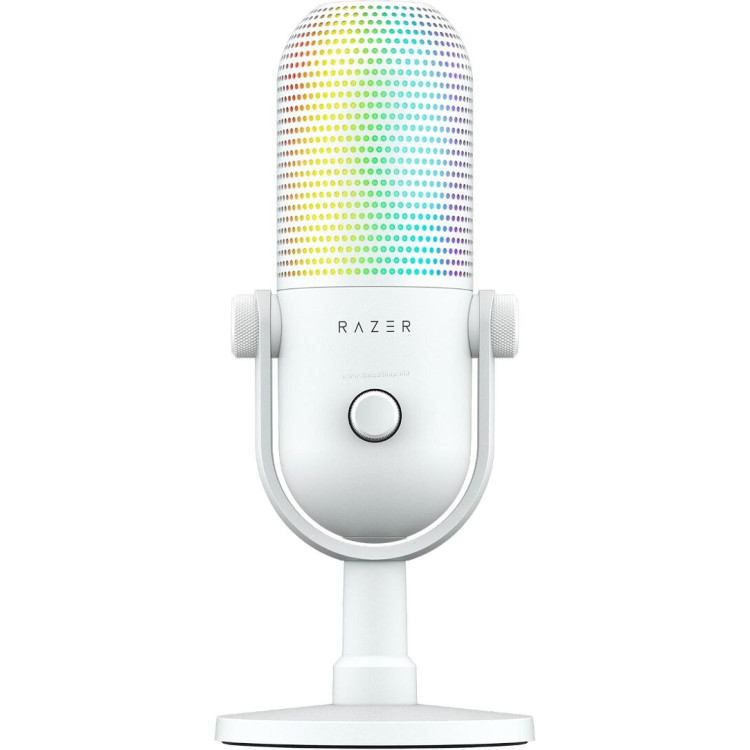 Microfon de masa Razer Seiren V3 Chroma (White)