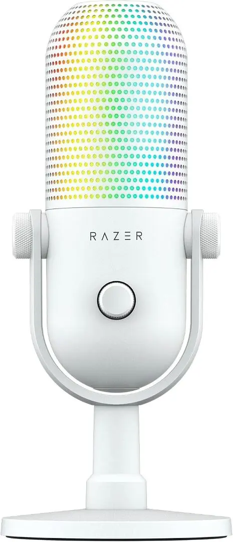 Microfon de masa Razer Seiren V3 Chroma (White)
