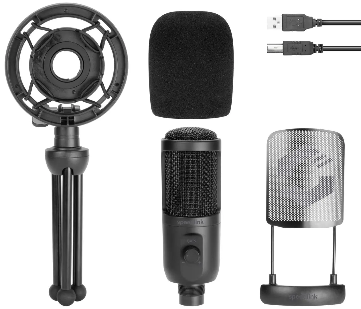 Microfon Speedlink Audis Pro (Black)